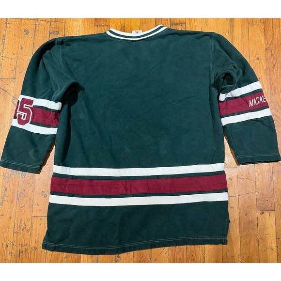 Vintage 90s Mickey & Co Disney Hockey Sweatshirt Size XL - Picture 2 of 8